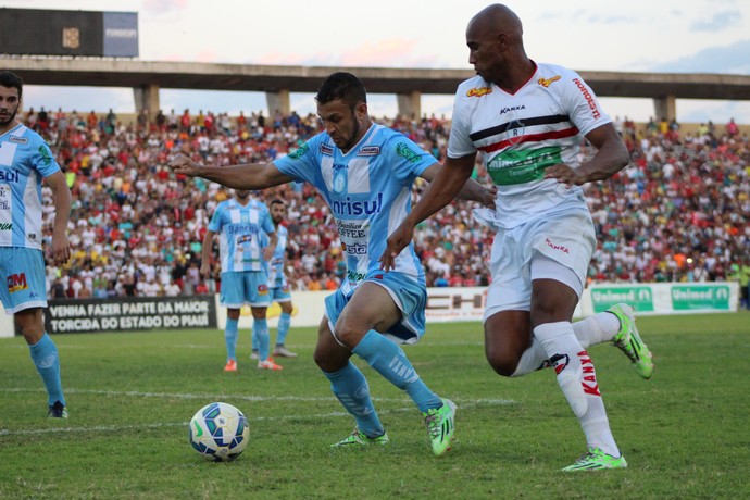 River-PI x Lajeadense (Foto: Emanuele Madeira/GloboEsporte.com) River-PI x Lajeadense (Foto: Emanuele Madeira/GloboEsporte.com)