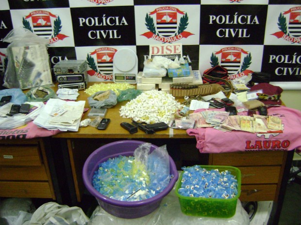 Operação da Dise começou há três meses, quando investigavam traficantes em Itapetininga e descobriram que a droga vinha de Boituva. (Foto: Divulgação / Dise) Operação da Dise começou há três meses, quando investigavam traficantes em Itapetininga e descobriram que a droga vinha de Boituva. (Foto: Divulgação / Dise)