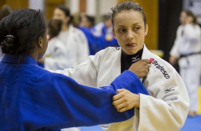 Nathália Brigida treino Pan de Toronto Mangaratiba judo (Foto: Divulgação/CBJ) Nathália Brigida treino Pan de Toronto Mangaratiba judo (Foto: Divulgação/CBJ)