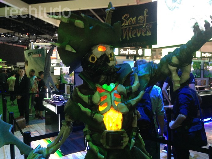 Sea of Thieves é jogo cooperativo do Xbox One (Foto: Felipe Vinha/TechTudo) Sea of Thieves é jogo cooperativo do Xbox One (Foto: Felipe Vinha/TechTudo)