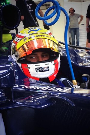 Felipe Nasr, de 21 anos, guiou um carro da Fórmula 1 pela primeira vez na vida (Foto: Divulgação)