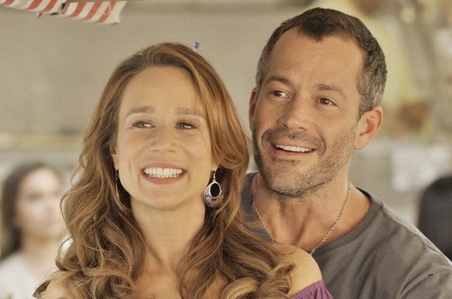 Mariana Ximenes e Malvino Salvador em cena de 'Haja coração' (Foto: TV Globo)