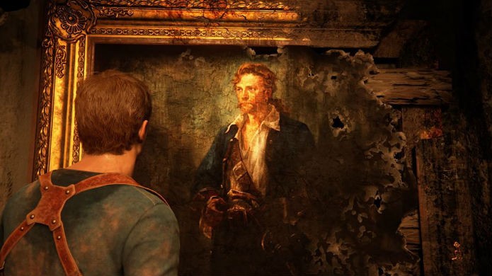Uncharted 4 mostra um quadro de Guybrush, pirata de Monkey Island (Foto: Reprodução/Thomas Schulze)