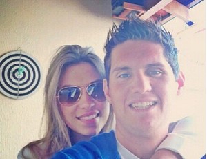 Goleiro Rafael e esposa (Foto: Reprodução/ Instagram)