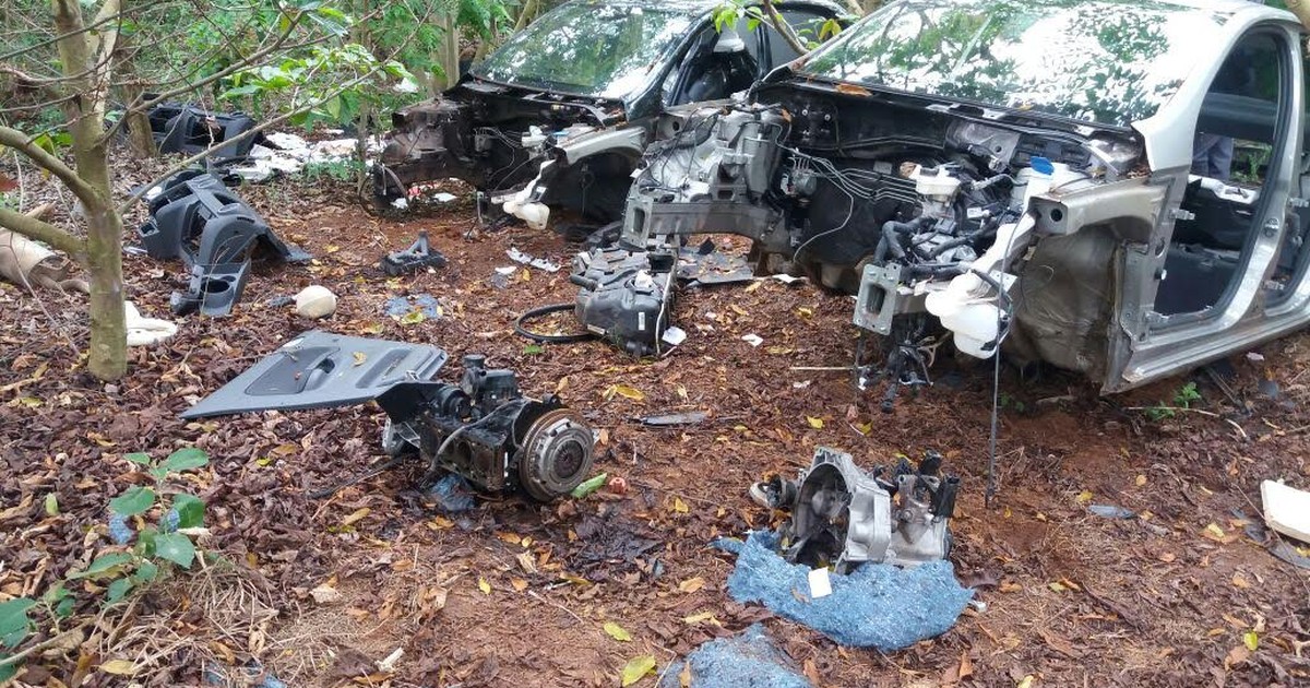 Polícia encontra desmanche de carros abandonados em Capivari, SP - Globo.com