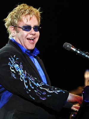 Elton John no Rock in Rio Lisboa (Foto: AP)