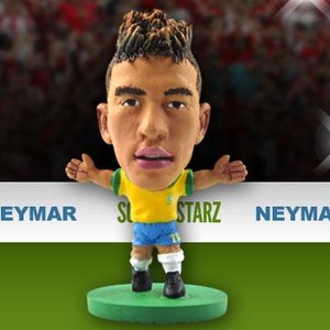 Mini Craques Bonecos Seleção Brasileira 2014 - SoccerStarz