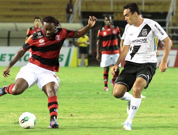 Flamengo x Ponte Preta, Vagner Love (Foto: Fernando Azevedo / Fla Imagem)