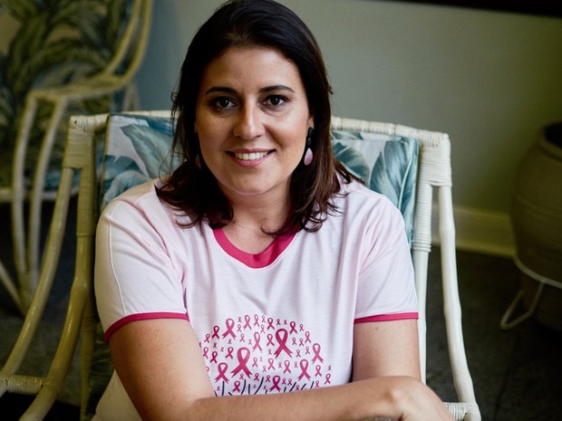 Curada de um câncer, Cláudia Rocha desenvolve projeto para autoestima de pacientes. (Foto: Divulgação/Projeto União Rosa) Curada de um câncer, Cláudia Rocha desenvolve projeto para autoestima de pacientes. (Foto: Divulgação/Projeto União Rosa)