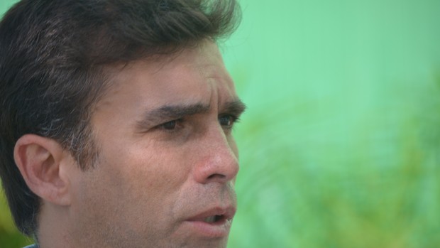 Luisinho Quintanilha, técnico do Rio Branco (Foto: Heitor Esmeriz / Globoesporte.com)
