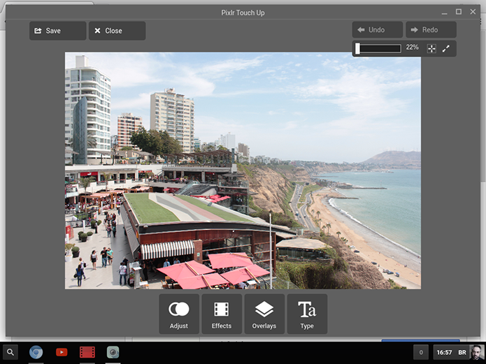 Editores de imagens permitem que o usuário trabalhe com fotos mesmo offline (Foto: Reprodução/Filipe Garrett)