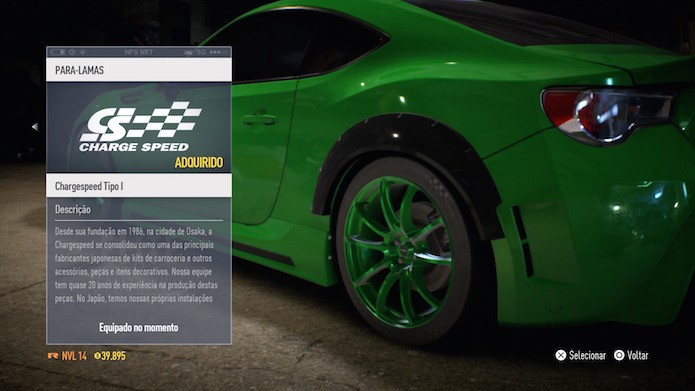 Opções de customização são variadas, mas as luzes de neon fazem falta (Foto: Reprodução/Victor Teixeira)