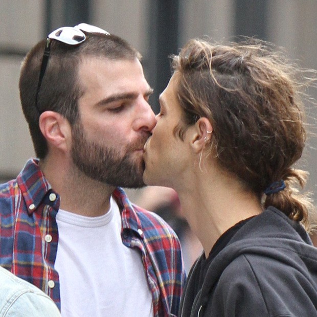 Zachary Quinto e Miles McMillan (Foto: AKM-GSI)