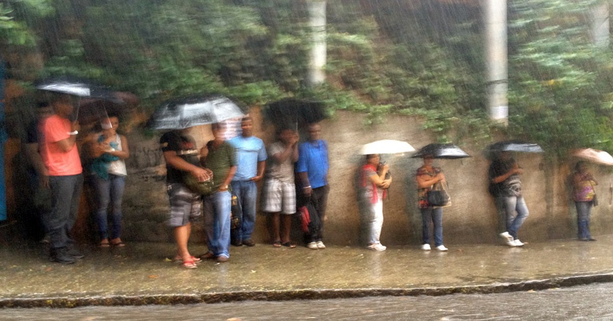 G1 Rio Entra Em Estágio De Atenção Para Ocorrência De Chuva Moderada A Forte Notícias Em Rio 