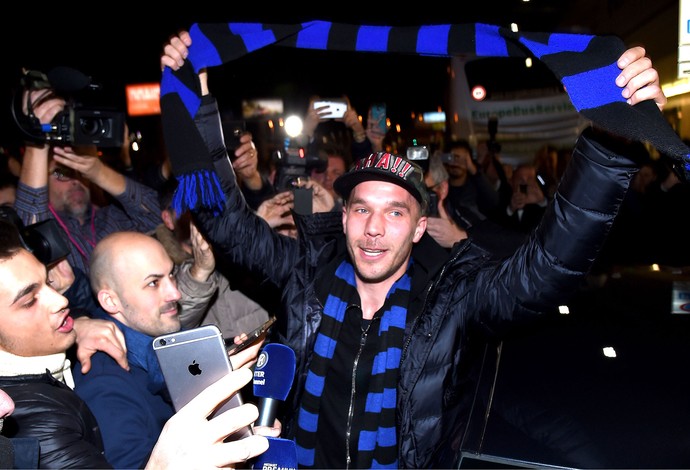 Podolski, Inter de Milão (Foto: Getty Images)