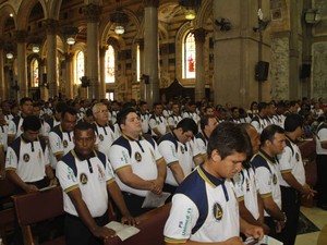 Em 2012, Guarda de Nazaré formou 118 novos integrantes (Foto: Ary Souza/O Liberal)