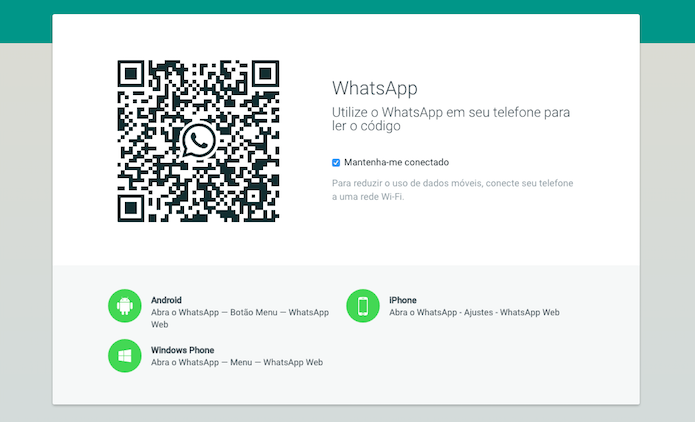 Opção para configurar o WhatsApp Web e adicionar uma nova senha através do WhatsApp Locker (Foto: Reprodução/Marvin Costa)