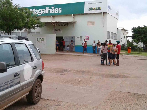 Criança foi levada à UPA, mas deu entrada sem sinais vitais (Foto:  Felipe Luiz/ Blog do Sigi Vilares.)