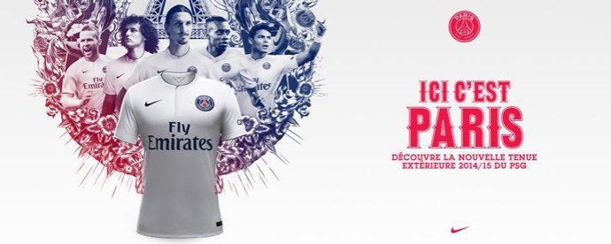 camisa PSG campanha (Foto: Reprodução / Twitter)