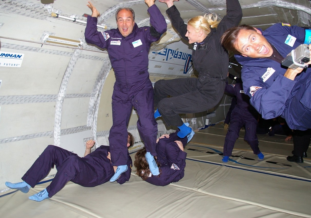 A sensação dos astronautas no espaço é a mesma de quem passeia em atrações de parques de diversão (Foto: Flickr/Steve Jurvetson)