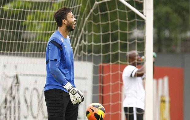 Vladimir, goleiro do Santos (Foto: Divulgação/Santos FC)
