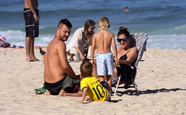 Fernanda Lima e Rodrigo Hilbert  (Foto: J.Humberto / AgNews )