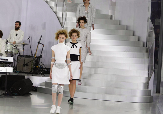 Chanel, alta-costura, verão 2014 (Foto: Getty Images) Chanel, alta-costura, verão 2014 (Foto: Getty Images)