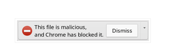 Alerta de malware no Google Chrome (Foto: Divulgação/Google) Alerta de malware no Google Chrome (Foto: Divulgação/Google)