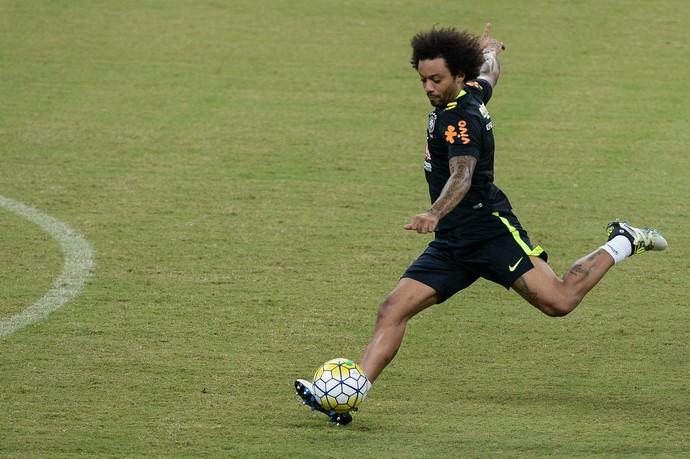 marcelo treino seleção brasileira manaus (Foto: Pedro Martins / MoWA Press)