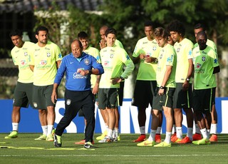 Treino Seleção Brasileira (Foto: Heuler Andrey / Agência estado)