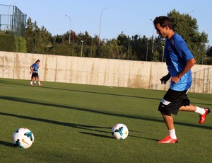 Thiago Ribeiro, atacante do Santos (Foto: Vinicius Vieira/Divulgação Santos FC)