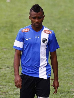 Cicinho, lateral-direito do Santos (Foto: Ricardo Saibun/Divulgação Santos FC)