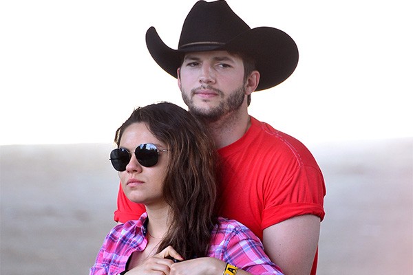 Mila Kunis e Ashton Kutcher (Foto: Getty Images)