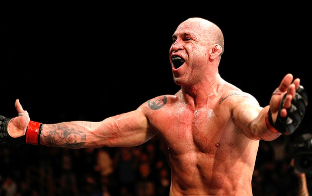 Wanderlei Silva vence luta do UFC contra Brian Stann (Foto: Getty Images)