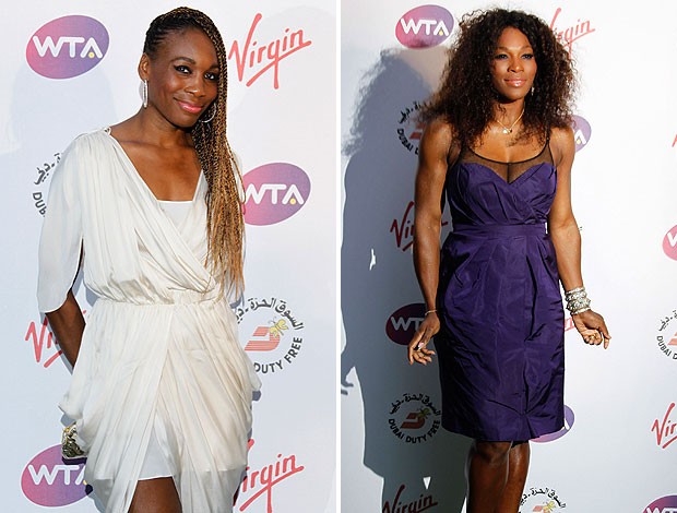 Venus e Serena Williams na festa de Wimbledon tênis (Foto: Getty Images)