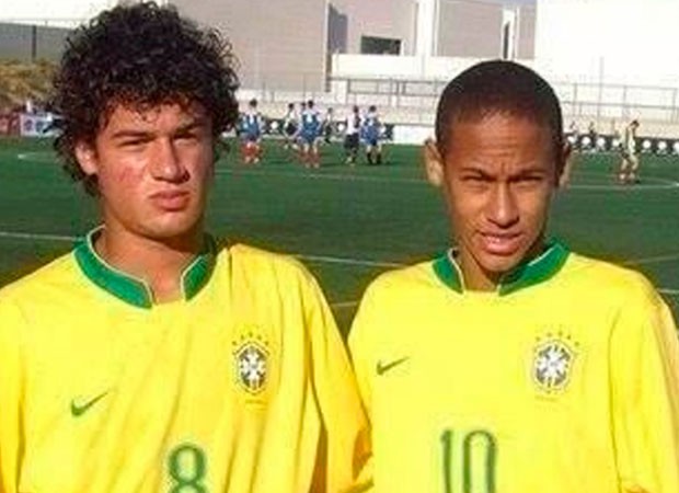 Neymar e Philippe Coutinho (Foto: Reprodução/Internet) Neymar e Philippe Coutinho (Foto: Reprodução/Internet)