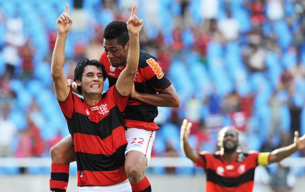 Gonzalez gol Flamengo (Foto: Alexandre Vidal / Fla imagem) Gonzalez gol Flamengo (Foto: Alexandre Vidal / Fla imagem)