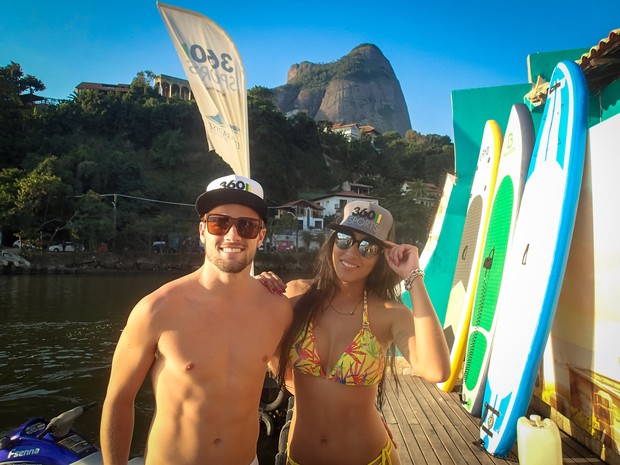 Rafael Licks e Talita Araújo (Foto: Marcello Sá Barretto/Agnews)