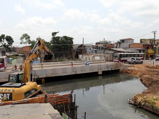 Tucunduba passou por obras emergenciais em agosto. Terceira etapa do projeto será realizada em 2017 (Foto: Sidney Oliveira / Agência Pará)