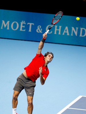 Roger  Federer x Nishikori tênis (Foto: AFP)