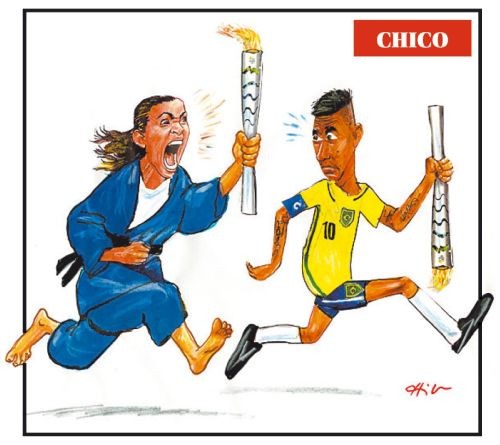 Charge (Foto: Chico Caruso)
