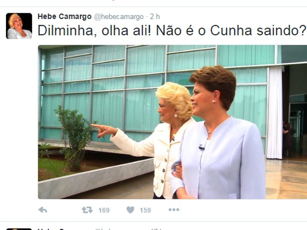 Perfil no Twitter publica meme sobre decisão de ministro do STF de afastar Cunha da Câmara  (Foto: Reprodução/ Twitter)