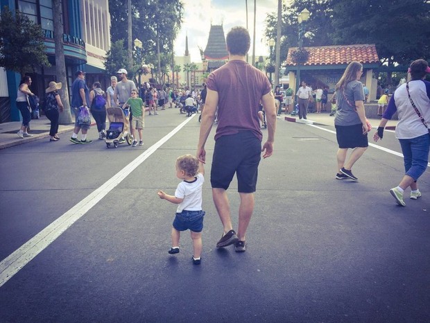 Theo, filho de Sandy e Lucas Lima (Foto: Reprodução/Instagram)