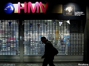 HMV enfrenta problemas há mais de um ano; na foto, a filial da loja em Oxford Street (Foto: Reuters)