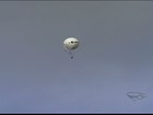 Balão sobrevoa Centro de Vitória e chama atenção de moradores