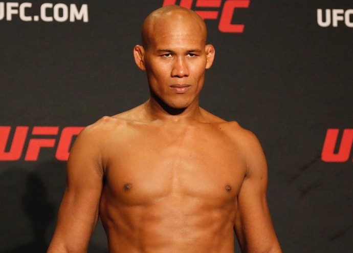 Ronaldo Jacaré Tomada de Peso UFC 208 (Foto: Evelyn Rodrigues)