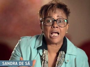 Sandra de Sa canta jingle de Aécio Neves
