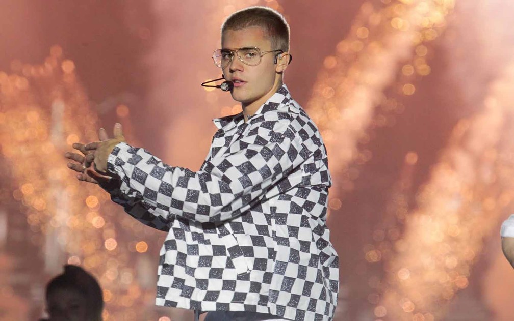Justin Bieber volta ao Brasil após quase 4 anos sem fazer shows no país (Foto: Rodrigo Gorosito/G1)