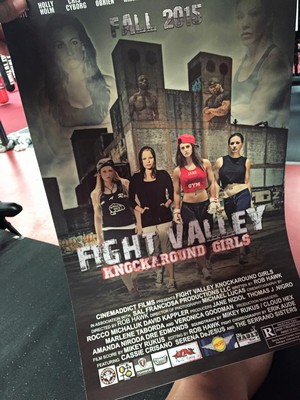 Folheto filme Cris Cyborg Miesha Tate UFC (Foto: Reprodução/Instagram)