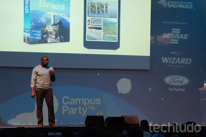 Ime Archibong, diretor de Parcerias Estratégicas do Facebook, na Campus Party Brasil (Foto: Melissa Cruz/TechTudo) Ime Archibong, diretor de Parcerias Estratégicas do Facebook, na Campus Party Brasil (Foto: Melissa Cruz/TechTudo)